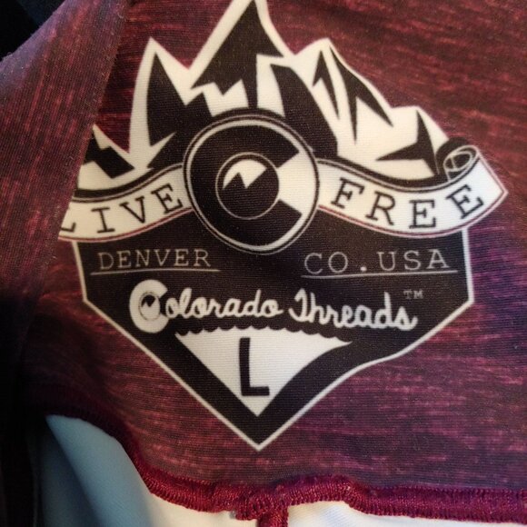 Colorado Threads Live Free Hand Crafted With Love Large - Picture 5 of 6